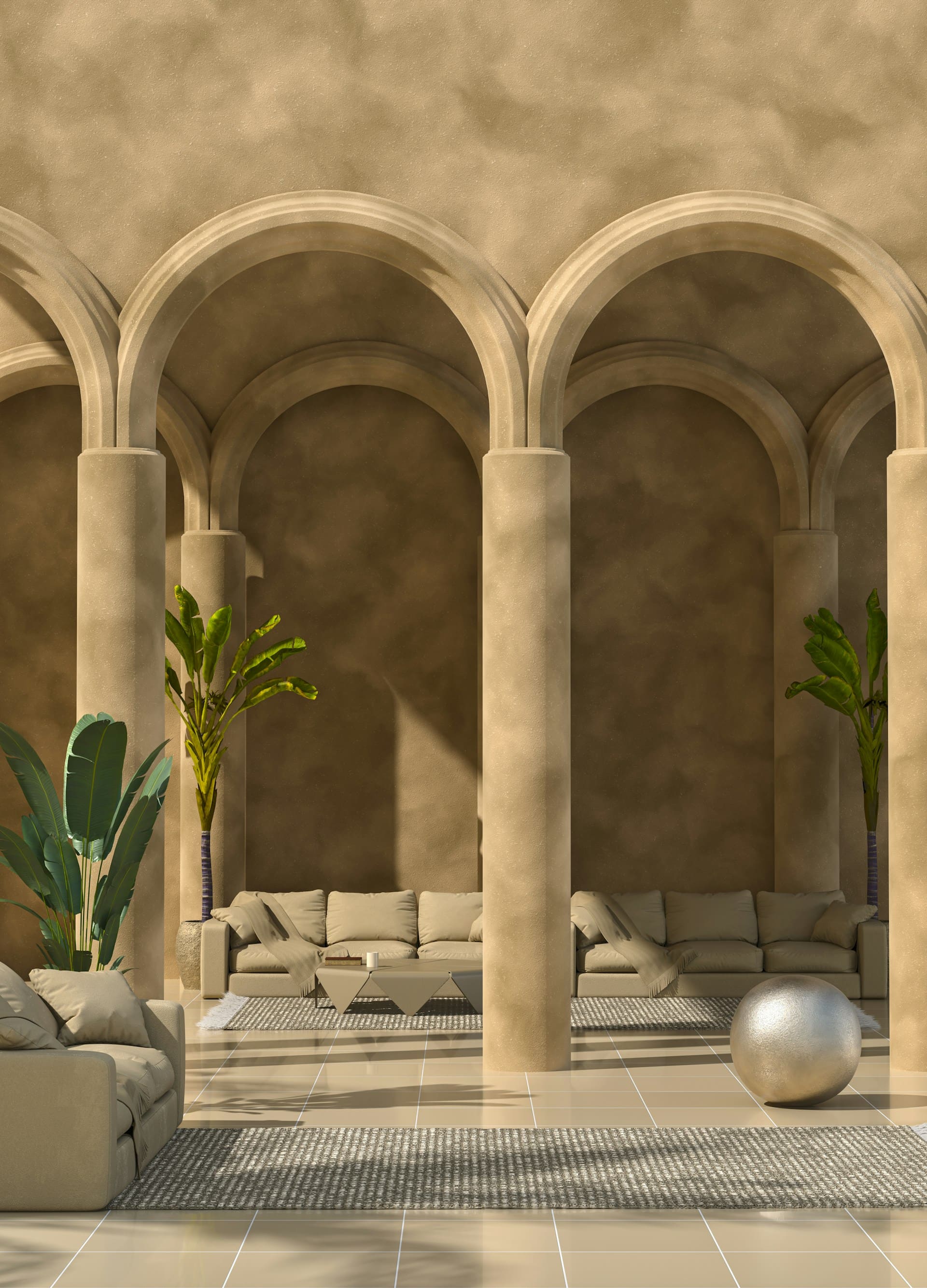 Architectural space concept